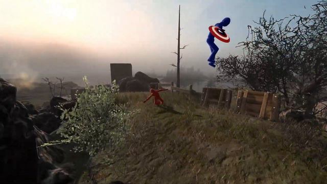 Smart AI with Shield (NPC with active ragdoll physics) - Overgrowth смотреть онлайн