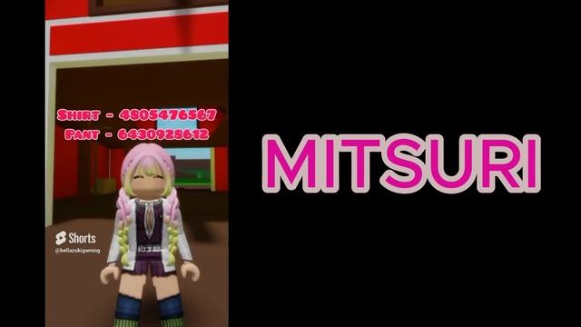 DEMON SLAYER ANIME CHARACTERS ID CODES | BELLA ZUKI смотреть онлайн