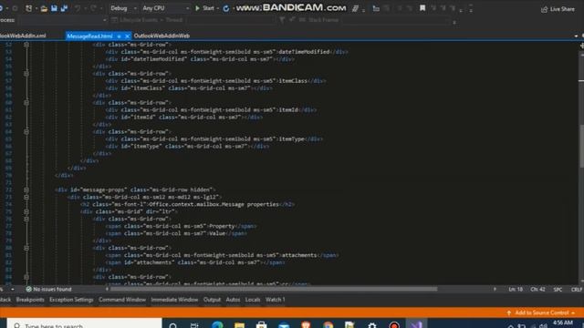 Creating Outlook add-in project using Visual Studio. смотреть онлайн
