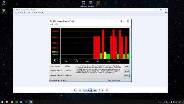TEST SYSTEM LATENCY |  WITH DPC LATENCY CHECKER !