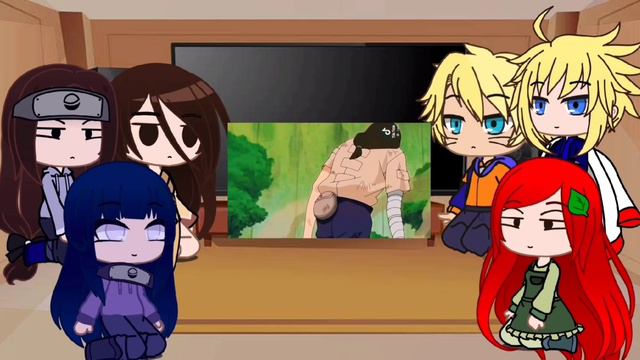 реакция семей Наруто и Хинаты без Хиаши (Папы Хинаты) смотреть онлайн