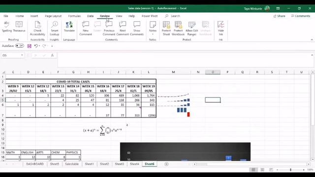 REVIEW OF OTHER TABS IN THE MS EXCEL RIBBON смотреть онлайн