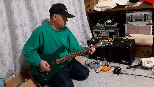 ②Marvel Drive HMPF Clone＆Flamma FS07＆Flamma FS02／Ibanez IBZ-3×2 Stereo 中間 🎸