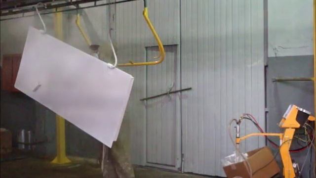 Полимерно-порошковая покраска двери лаком. смотреть онлайн