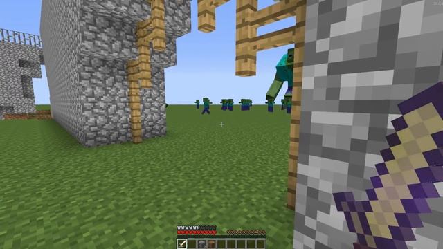 НУБ ЗАЩИЩАЕТ ДЕРЕВНЮ ЖИТЕЛЕЙ ОТ 1000 КЛОНОВ ЗОМБИ И МУТАНТА КРИПЕР В МАЙНКРАФТ 5 ! MINECRAFT Мульти смотреть онлайн