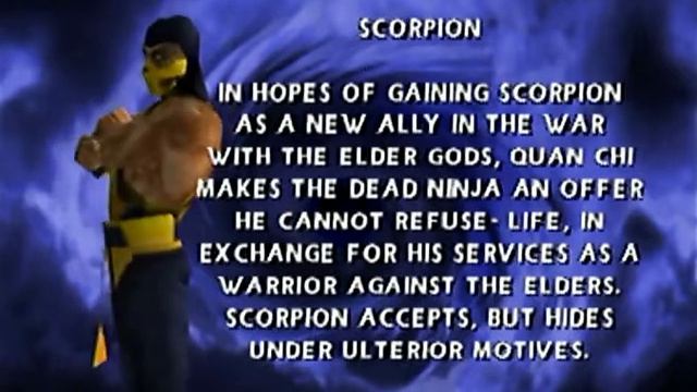 Mortal Kombat 4 - Nintendo 64 - Scorpion - Biography смотреть онлайн