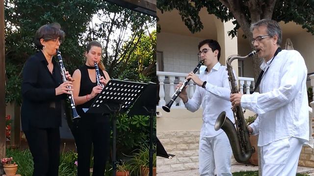 Rondo alla Turca Clarinet Quartet - W.A Mozart смотреть онлайн