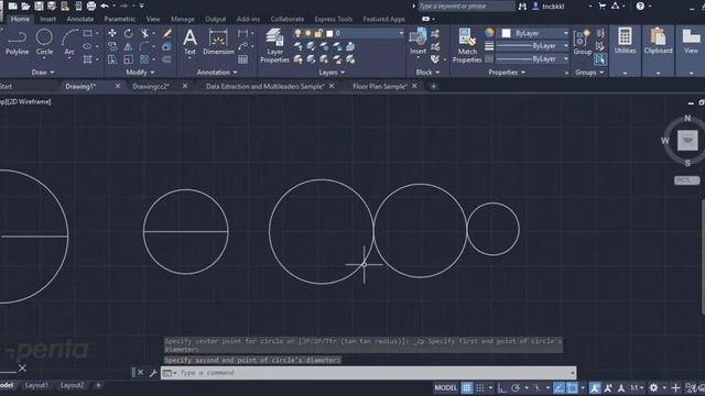 12 Circle AUTODESK AUTOCAD 3D DRAWING TECHNIQUES смотреть онлайн