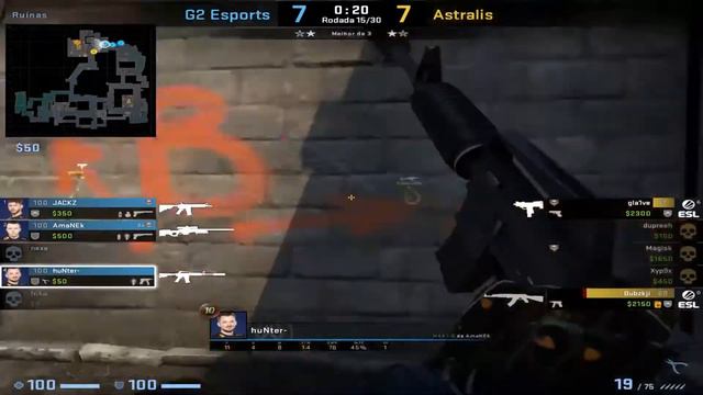[POV] G2 hunter- VS Astralis [Inferno] | CS GO DEMO смотреть онлайн