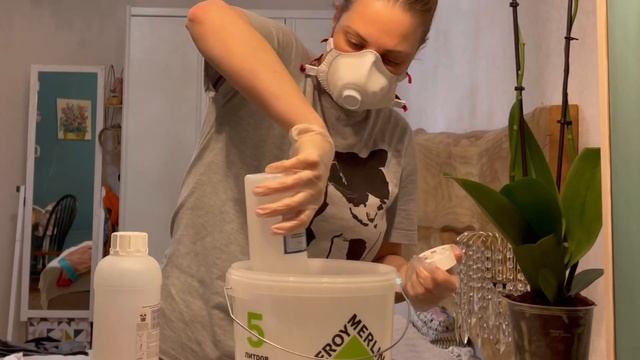 Стол из эпоксидной смолы с цветами | Кошмары новичка при работе с эпоксидной смолой. смотреть онлайн