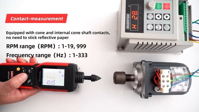 Introducing the New UNI-T UT372D 2-in-1 Tachometer [Contact & Non-contact Measurement] смотреть онлайн