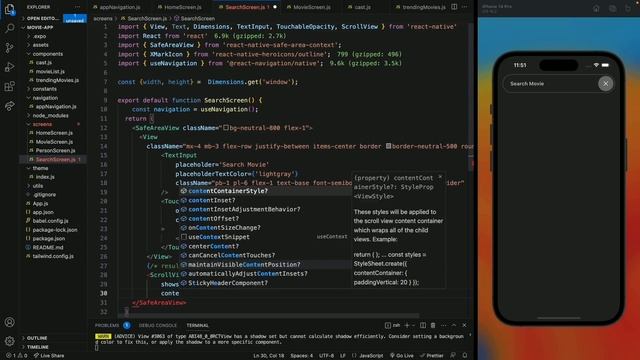? Build Movie App Using React Native | React Native Projects | Beginners смотреть онлайн