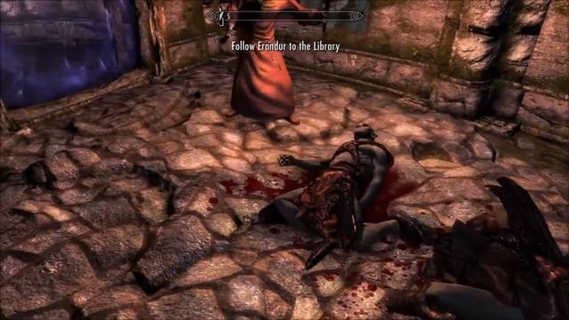 Crom the Barbarian: Skyrim SE Roleplay Ep.35 Nightcaller Temple смотреть онлайн