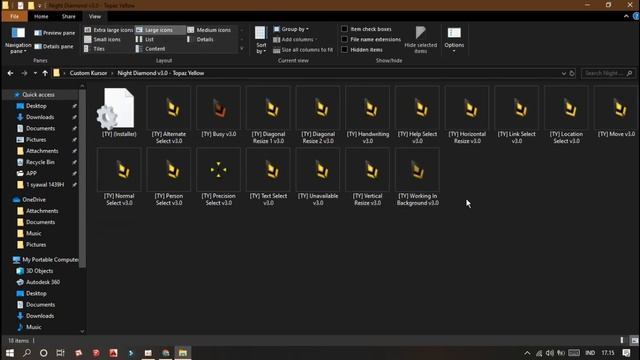 TUTORIAL || Cara instal & Mengganti Kursor / Pointer di windows смотреть онлайн