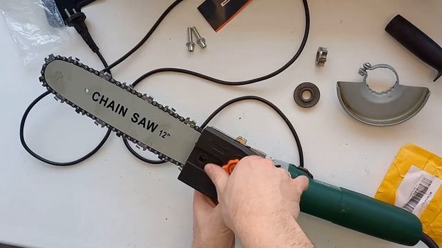 Цепная пила на болгарку (УШМ) с AliExpress. Обзор чудо насадки. Болгарка + Электропила. смотреть онлайн