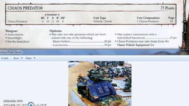 Unit in Depth: Chaos Vindicator and Predator смотреть онлайн