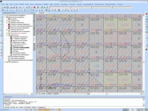 nanoCAD Геоника. Генплан: Линии нулевых работ и размеры