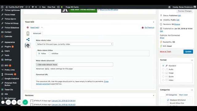 How To No-Index A Blog Post With Yoast SEO Plugin смотреть онлайн