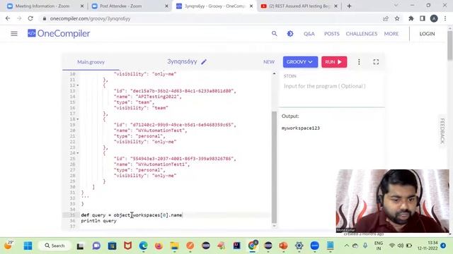 How to Automate Get Request Extract Single fields API Testing Part 22 смотреть онлайн