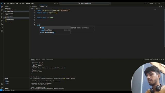 MERN social media web app | Full stack web project | Establishing our server | Chapter 1 | Hindi смотреть онлайн