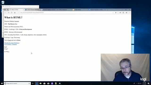21) Introduction to HTML - Special Characters смотреть онлайн
