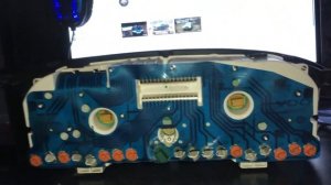 СДЕЛАЛ ПЕРЕСВЕТ ПРИБОРНОЙ ПАНЕЛИ В OPEL VECTRA B