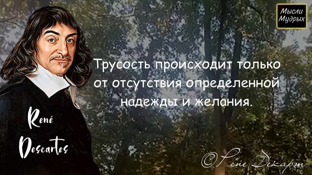 Мало кто ЗАМЕЧАЕТ это! Удивительные цитаты Рене Декарта со Смыслом. смотреть онлайн