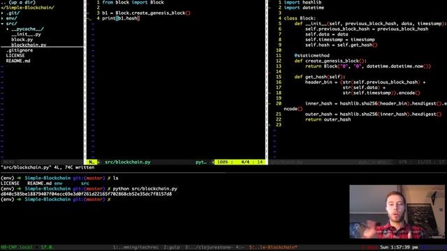 Code a Blockchain in 15 Minutes Using Python смотреть онлайн