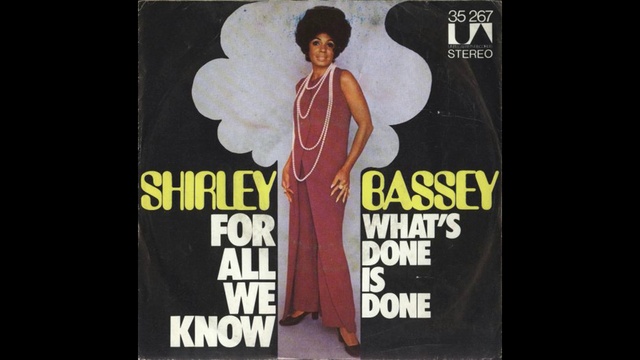 Shirley Bassey - For All We Know - 1971 смотреть онлайн