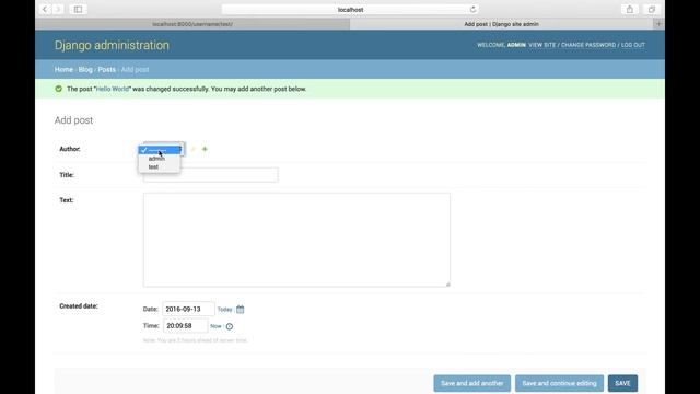 Django for WordPress Developers (019 pulling model data into the frontend template) смотреть онлайн