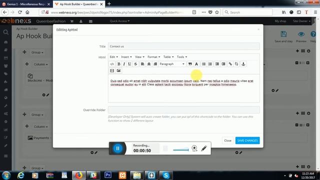 How to edit the footer section content(Contact us/Main office) on WordPress смотреть онлайн