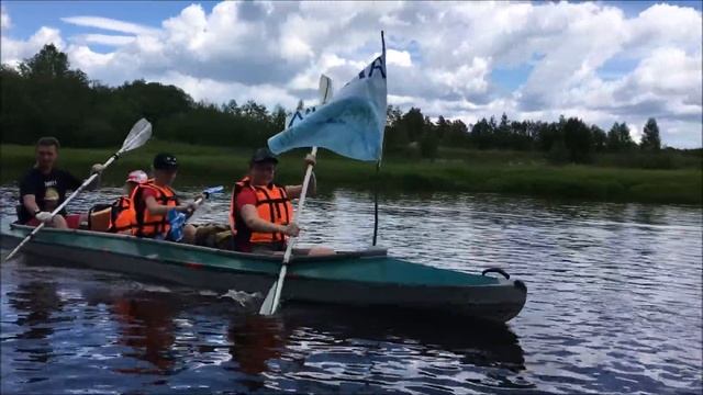 Семейные походы на байдарках, команда "Друзья" смотреть онлайн