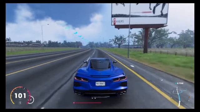 Dallas to New Orleans - The Crew 2 | Chevrolet Corvette C8 Stingray 2020 смотреть онлайн