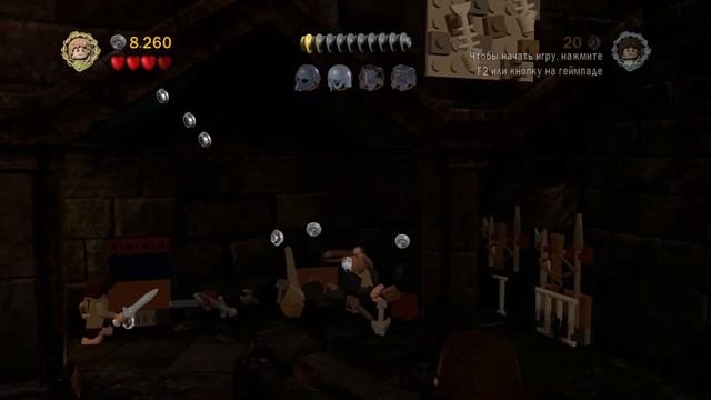 LEGO The Lord of the Rings прохождение на русском #14 Кирит Унгол смотреть онлайн