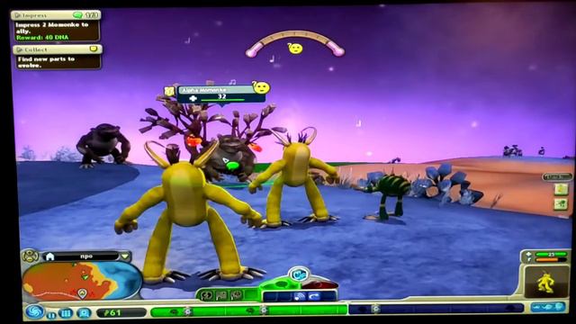 SPORE Полное прохождение Часть 4 Делаем в Споре Миньона!!! ПОДПИСЫВАЙСЯ И СТАВЬ ЛАЙКИ! =) смотреть онлайн