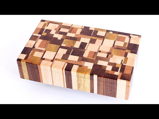 Изготовление торцевой шкатулки с хаотичным рисунком
Making Chaotic pattern end grain jewelry boxes смотреть онлайн