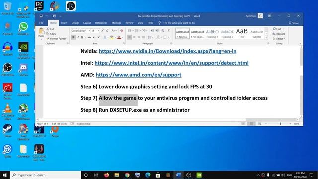 Fix Genshin Impact Crashing and Freezing on PC (Detail Guide) смотреть онлайн