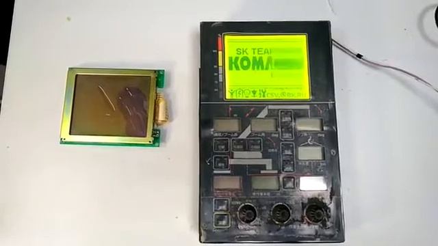 Дисплей для крана Кomatsu LW250, LW100 (Display replacement kit for Komatsu LW250-5,LW100-1 cranes) смотреть онлайн