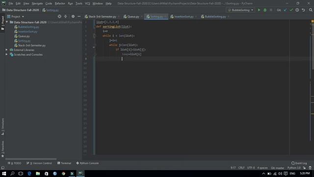 Selection Sort in Python - #Hindi смотреть онлайн