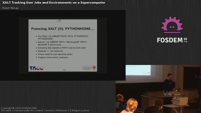 FOSDEM 2016 - Aw1126 - Xalt Tracking User Jobs And Environments On A Supercomputer смотреть онлайн