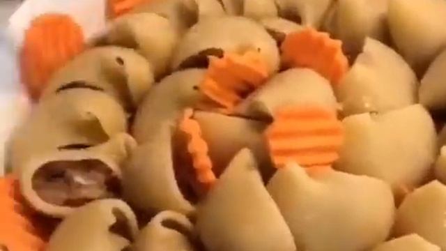 Фаршированные Лумакони (рифлёные ракушки) смотреть онлайн
