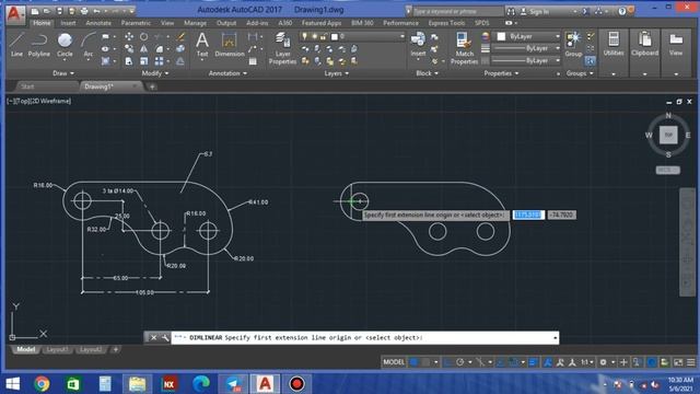 Auto CAD 5-dars. 2D chizma chizish смотреть онлайн