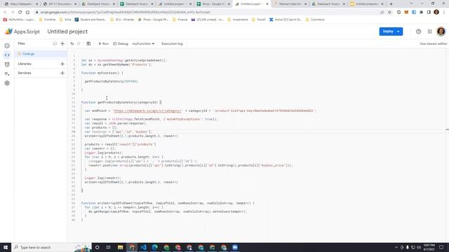 Dataspark API with Google Sheets - Episode 3 смотреть онлайн