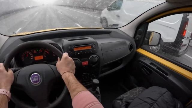 2008 Fiat Fiorino [1.316V 75 HP] | POV Test Drive #1073 Joe Black