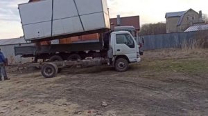 Собираю себе манипулятор!варю новый кузов на ISUZU NQR71(часть1)