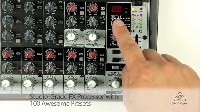 XENYX 1202FX Small Format Mixer