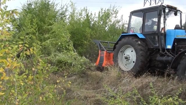 Мульчер UM-Forest с подвижным зубом смотреть онлайн