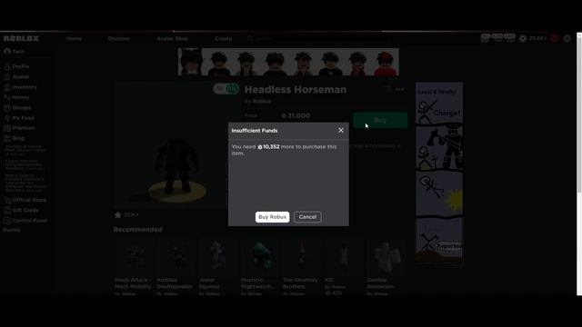 Roblox Headless Horsemen... why... смотреть онлайн