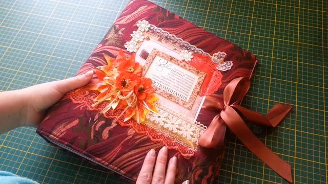 Переделываю папку на кольцах в альбом для фото! смотреть онлайн