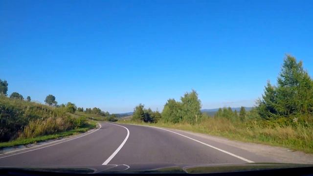 Карпати. Автомобільна дорога Н-13 Львів-Самбір-Ужгород : ділянка Ужоцький перевал - м. Турка смотреть онлайн